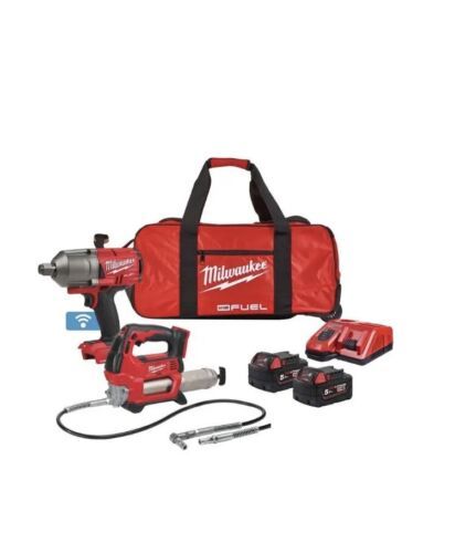 Milwaukee grease gun combo best sale